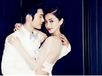 走进婚姻殿堂的AB与黄晓明