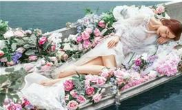 水瓶座唯美婚纱照