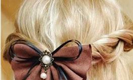 天蝎座专属蝴蝶结发夹