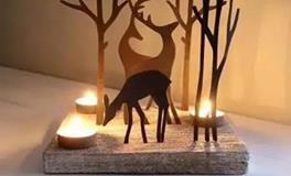 水瓶座专属烛台