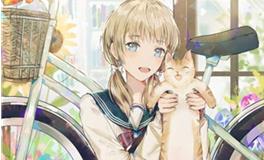 摩羯座图片动漫少女