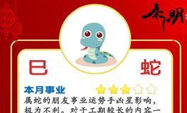 秦阳明生肖蛇2022年11月运势