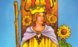 塔罗牌权杖王后(皇后)正位代表什么意思？