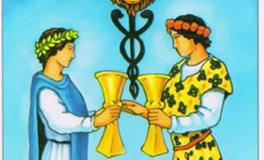 塔罗牌圣杯二正位代表什么意思？