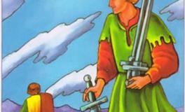 塔罗牌宝剑五正位代表什么意思？